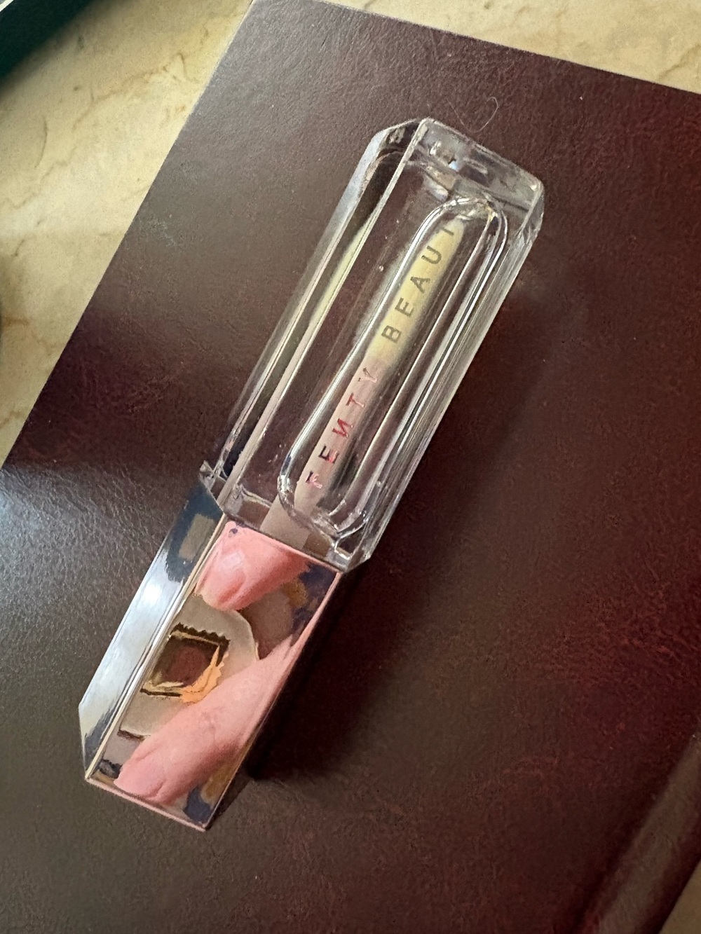 Fenty beauty lip gloss in glass slipper